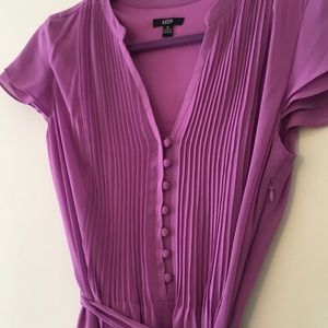 Button up Lavender dress- size 10